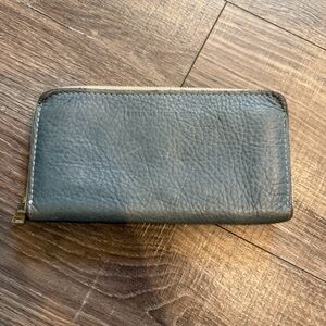 Leather Zip Wallet